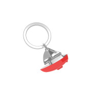 Ключодържател Metalmorphose Sailing boat - Red
