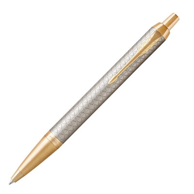 Химикалка Parker Royal IM Premium Silver/Gold 1931687