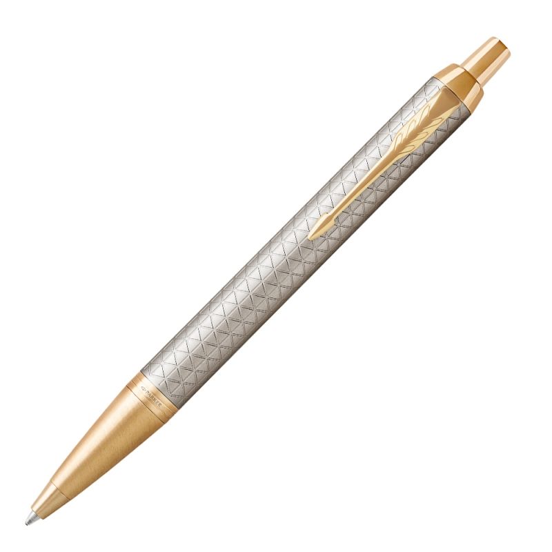 Химикалка Parker Royal IM Premium Silver/Gold 1931687 Химикалка Parker Royal IM Premium Silver/Gold