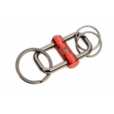 Ключодържател Troika 2-WAY KEY, червен