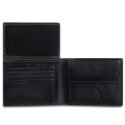 Кожен портфейл Bugatti domus rfid сив Кожен портфейл Bugatti domus rfid сив