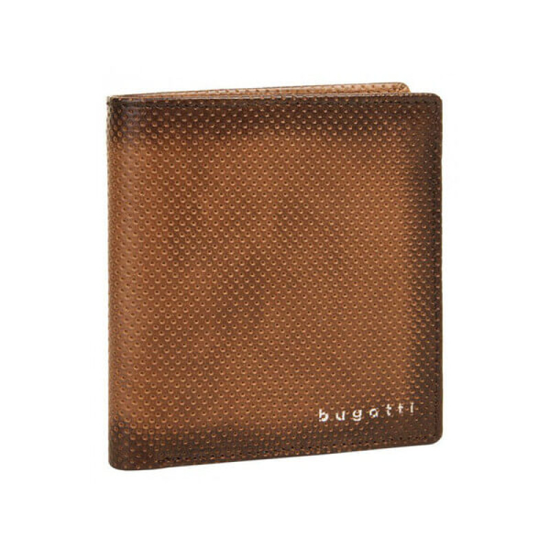 Кожен портфейл Bugatti perfo 4cc кафяв Кожен портфейл Bugatti perfo 4cc кафяв