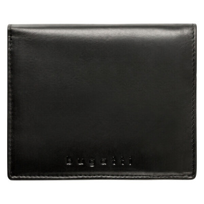 Кожен портфейл Bugatti roMano rfid 10cc  черен