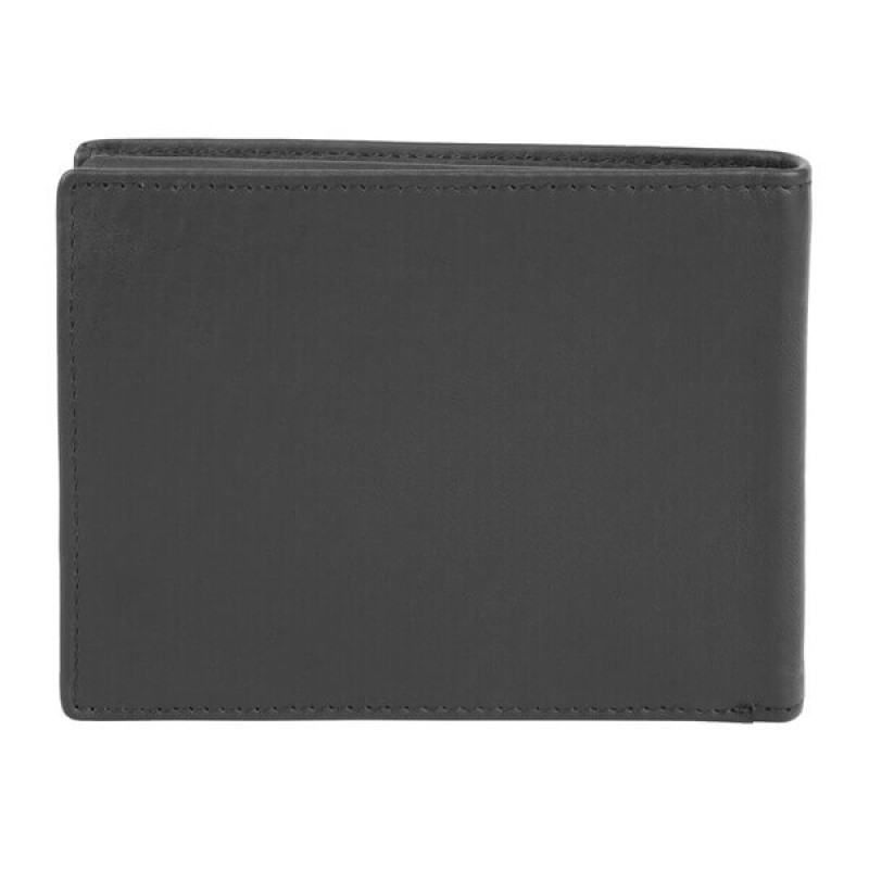 Кожен портфейл Bugatti roMano rfid 8cc черен Кожен портфейл Bugatti roMano rfid 8cc черен