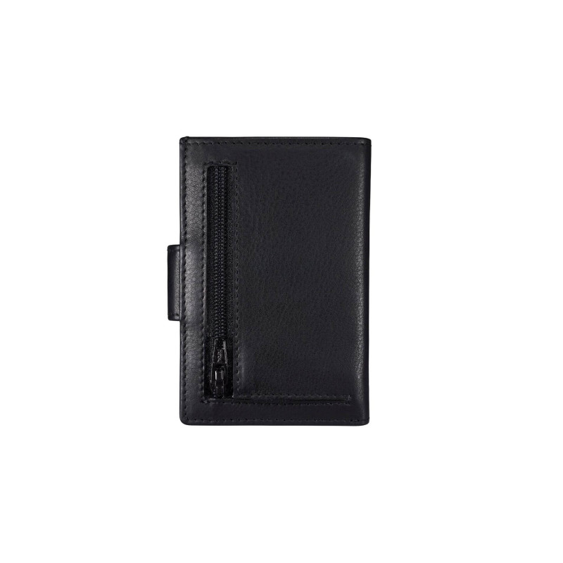 Кожен калъф за кредитни карти Bugatti secure deluxe rfid черен Кожен калъф за кредитни карти Bugatti secure deluxe rfid черен