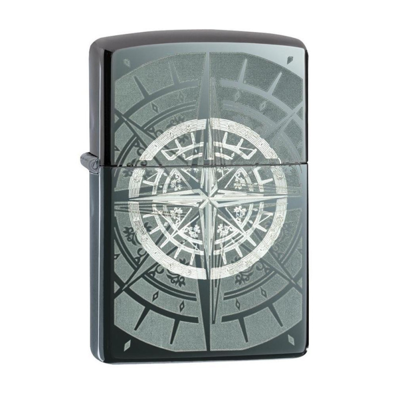 Запалка Zippo 29232 Black Ice Compass