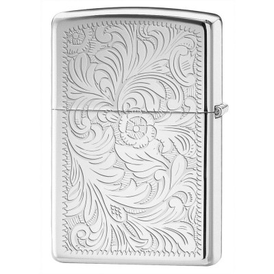 Запалка Zippo 352  Venetian Polished Chrome