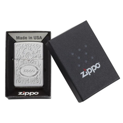 Запалка Zippo 24751 Gleaming Patina Polished Chrome