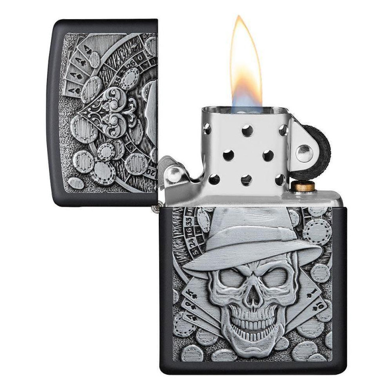 Запалка Zippo Gambling Skull