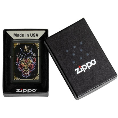 Запалка Zippo Neon Dragon Design