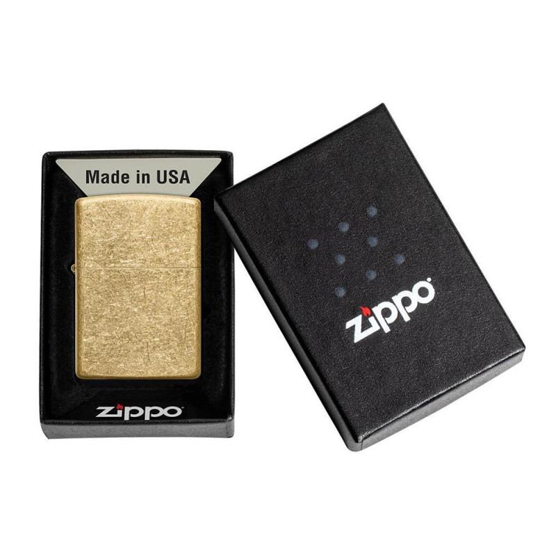 Запалка Zippo 49477 Classic Tumbled Brass