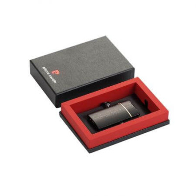 Pierre Cardin MF008GB Черна електрическа запалка с USB зареждане
