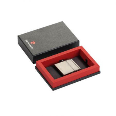 Pierre Cardin MF013B Тъмно сива електрическа запалка с USB зареждане
