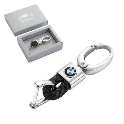 Ключодържател от метал и кожа BMW AS0302