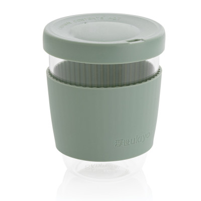Ukiyo borosilicate glass with silicone lid and sleeve Ukiyo P432.707
