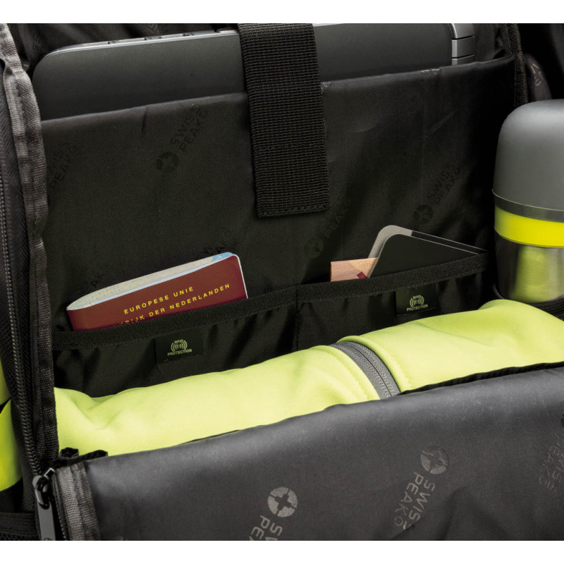 Swiss Peak RFID easy access 15" Раница за лаптоп PVC free Swiss Peak P762.281 Swiss Peak RFID easy access 15 Раница за лаптоп PVC free Swiss Peak P762.281