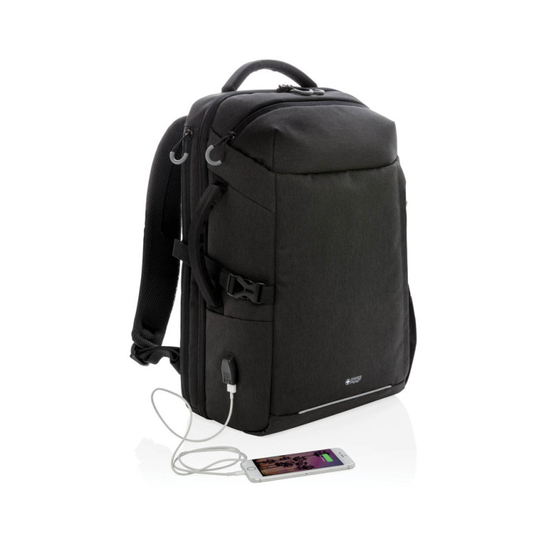 Swiss Peak XXL weekend travel backpack with RFID and USB Swiss Peak P762.391 Swiss Peak XXL weekend travel backpack with RFID and USB Swiss Peak P762.391