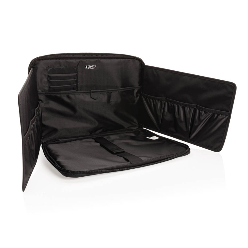 Swiss Peak vegan leather laptop sleeve workstation PVC free Swiss Peak P788.001 Swiss Peak vegan leather laptop sleeve workstation PVC free Swiss Peak P788.001