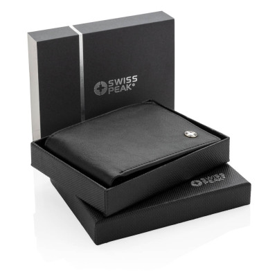 Мъжки портфейл със защита от скимиране RFID Swiss Peak P820.410 Мъжки портфейл със защита от скимиране RFID Swiss Peak P820.410