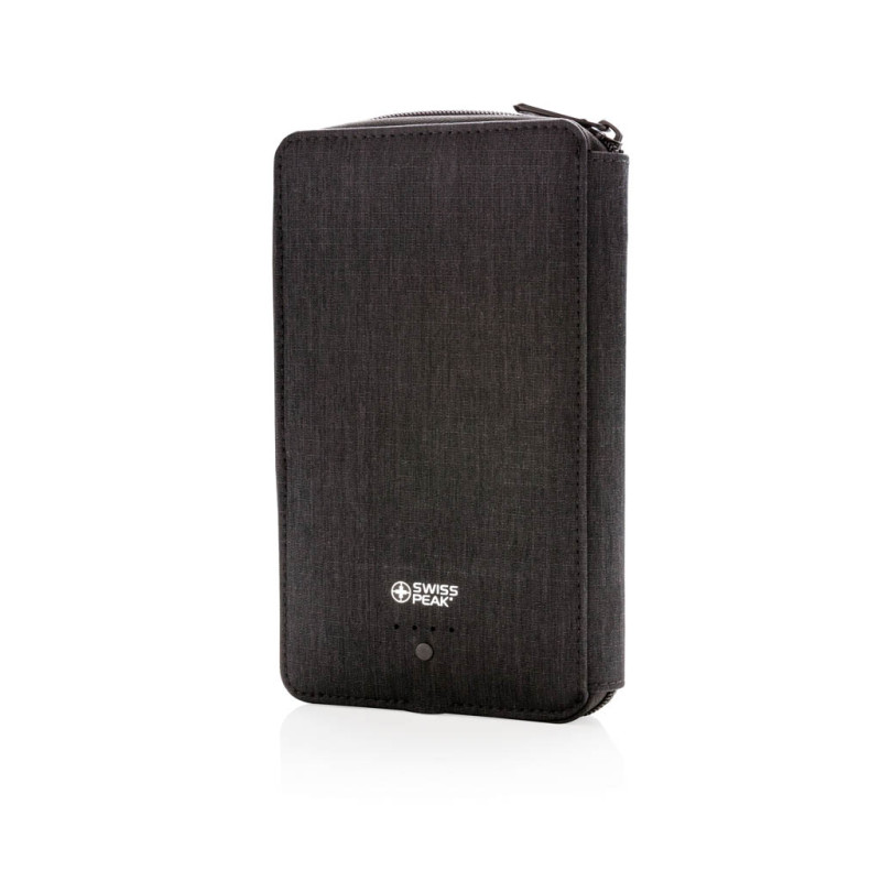 Swiss Peak modern travel wallet with wireless charging Swiss Peak P820.591 Swiss Peak modern travel wallet with wireless charging Swiss Peak P820.591