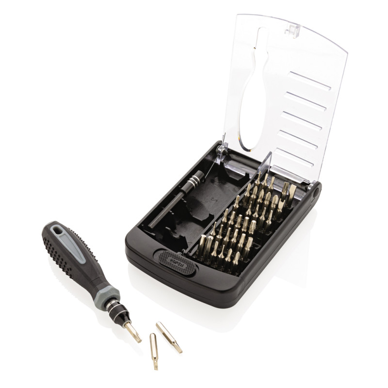 Отверка в комплект с 38 накрайници XD Design P221.521 Отверка в комплект с 38 накрайници XD Design P221.521