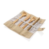 Дървени прибори за многократна употреба от бамбук XD Design P269.539
