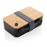 Кутия за обяд с вилица и бамбуков капак XD Design P269.611