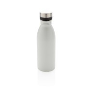 Луксозна бутилка за вода от неръждаема стомана XD Design P436.413, тъмно бяла 500мл