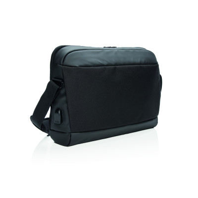 Madrid RFID USB 15.6 laptop bag PVC free XD Xclusive P732.361