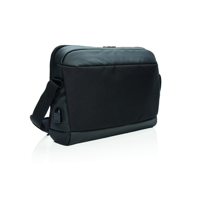 Madrid RFID USB 15.6 laptop bag PVC free XD Xclusive P732.361