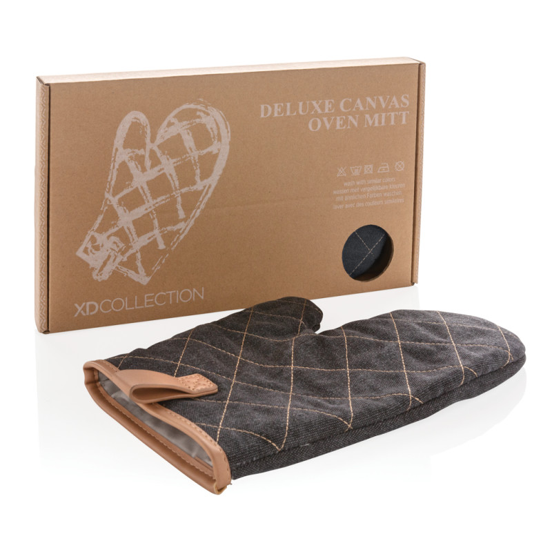 Deluxe canvas oven mitt XD Design P262.831