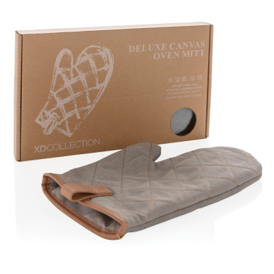 Deluxe canvas oven mitt XD Design P262.832