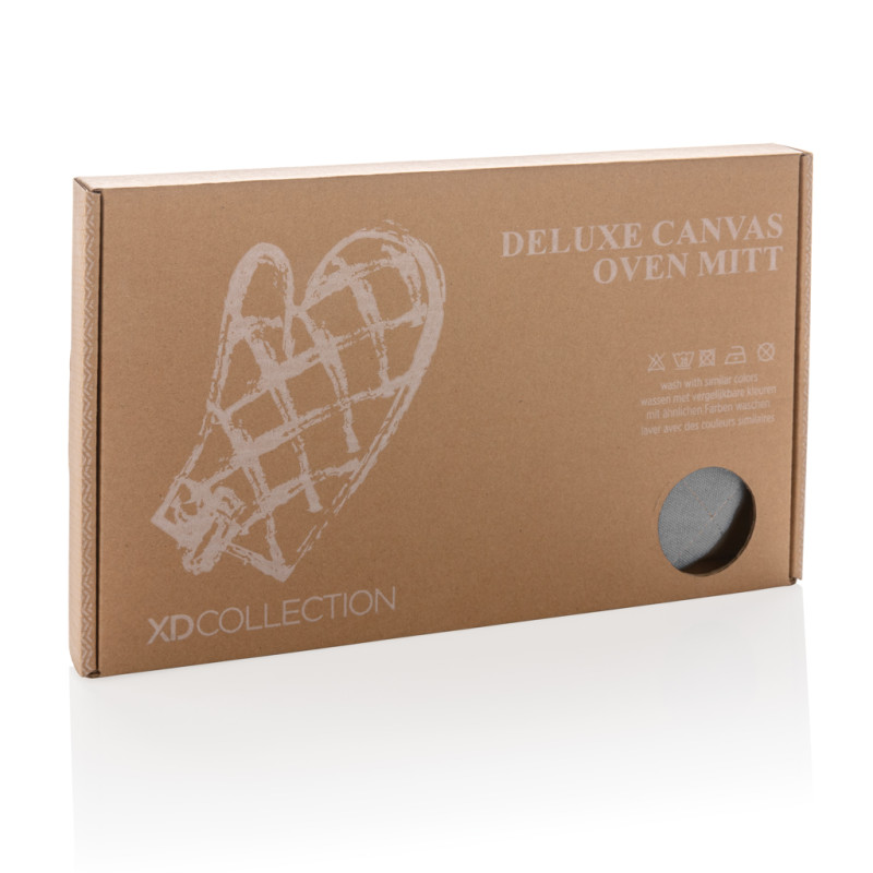 Deluxe canvas oven mitt XD Design P262.832