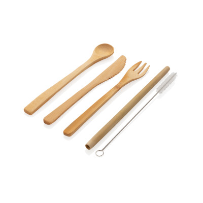Дървени прибори за многократна употреба от бамбук XD Design P269.539 Дървени прибори за многократна употреба от бамбук XD Design P269.539