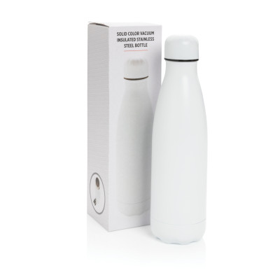 Solid colour vacuum stainless steel bottle 500 ml XD Design P436.463