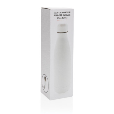 Solid colour vacuum stainless steel bottle 500 ml XD Design P436.463