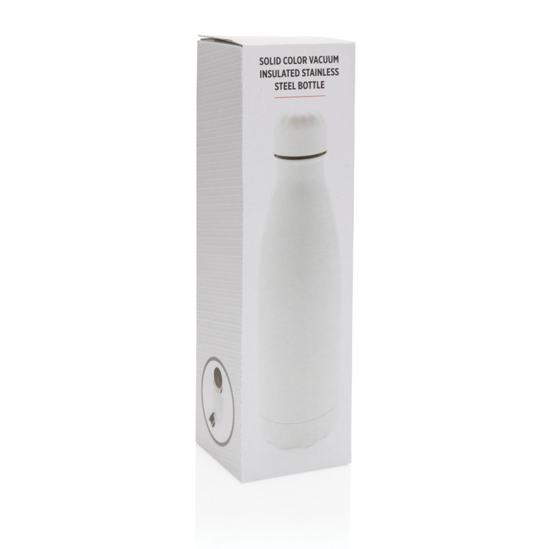 Solid colour vacuum stainless steel bottle 500 ml XD Design P436.463
