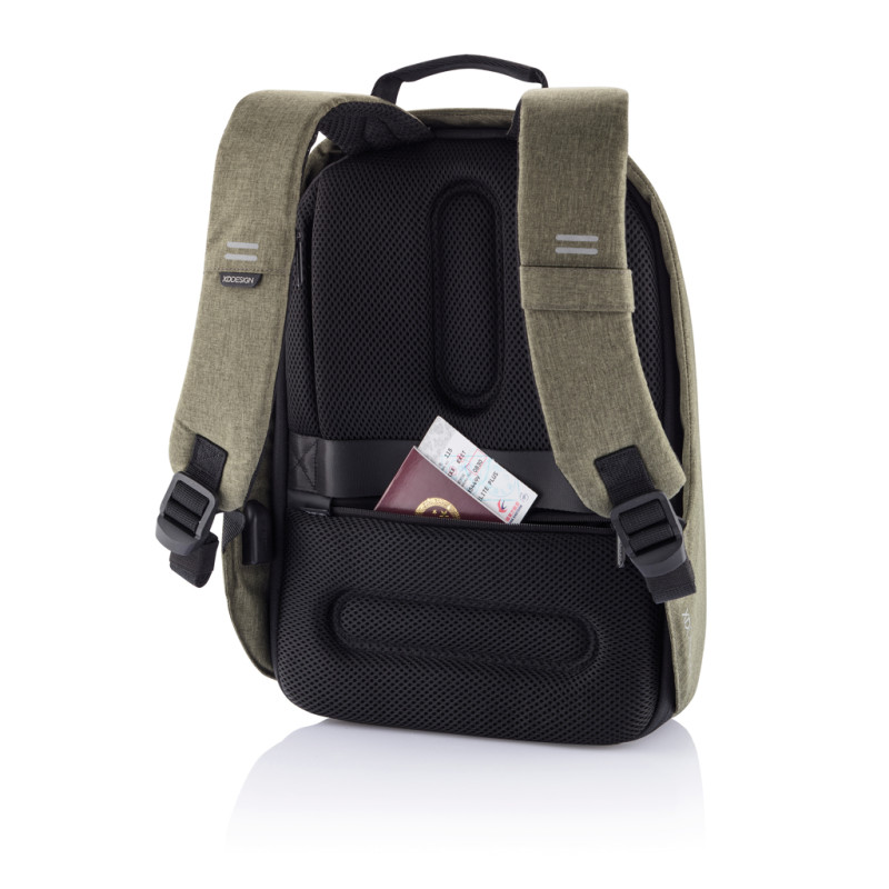 Bobby Hero Small Раница против кражба и лаптоп 14 XD Design P705.707, зелена