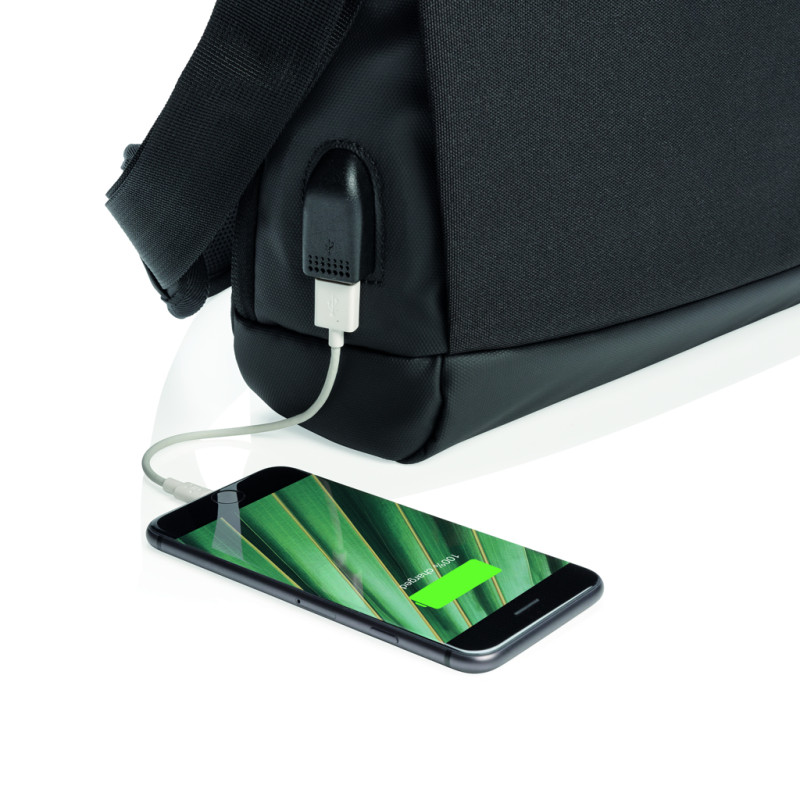 Madrid RFID USB 15.6 laptop bag PVC free XD Xclusive P732.361