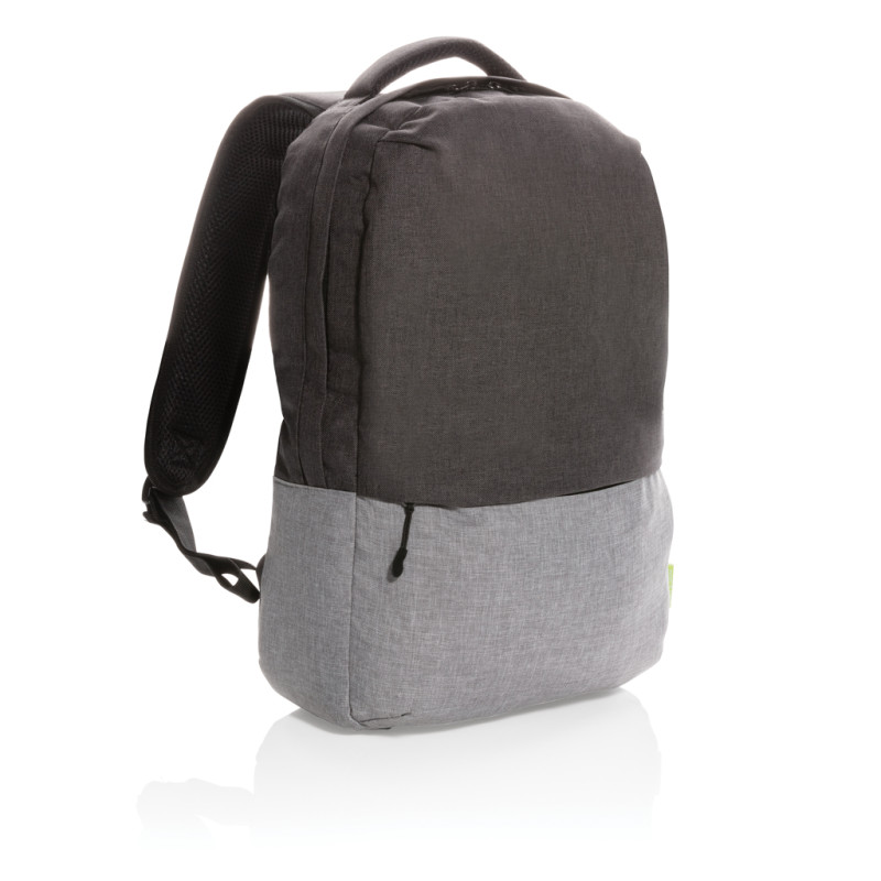 Duo colour RPET 15.6 RFID laptop backpack PVC free XD Design P760.122