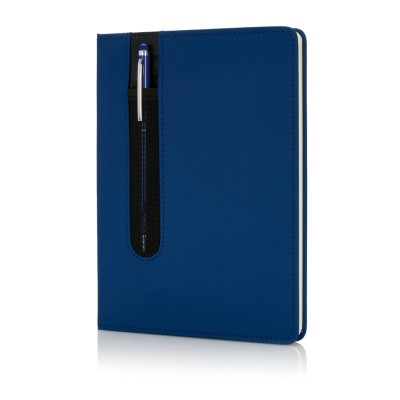 Standard hardcover PU A5 notebook with stylus pen XD Design P773.315
