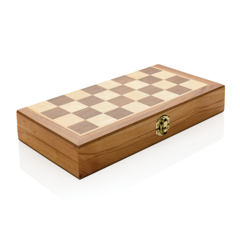 Дървен шах с фигури 30/30см XD Design P940.029 Дървен шах с фигури 30/30см XD Design P940.029