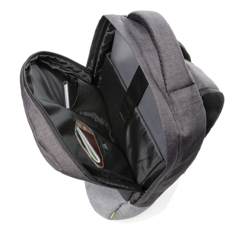 Duo colour RPET 15.6 RFID laptop backpack PVC free XD Design P760.122