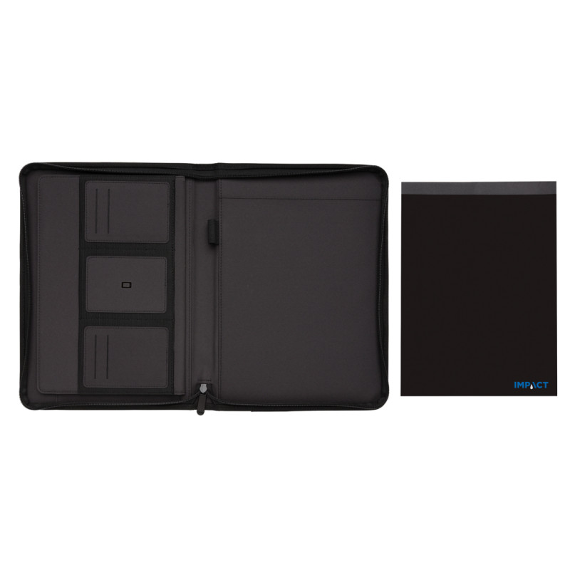 Impact AWARE RPET A4 portfolio with zipper XD Xclusive P774.161