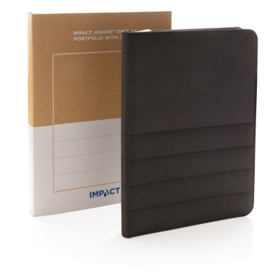Impact AWARE RPET A4 portfolio with zipper XD Xclusive P774.161