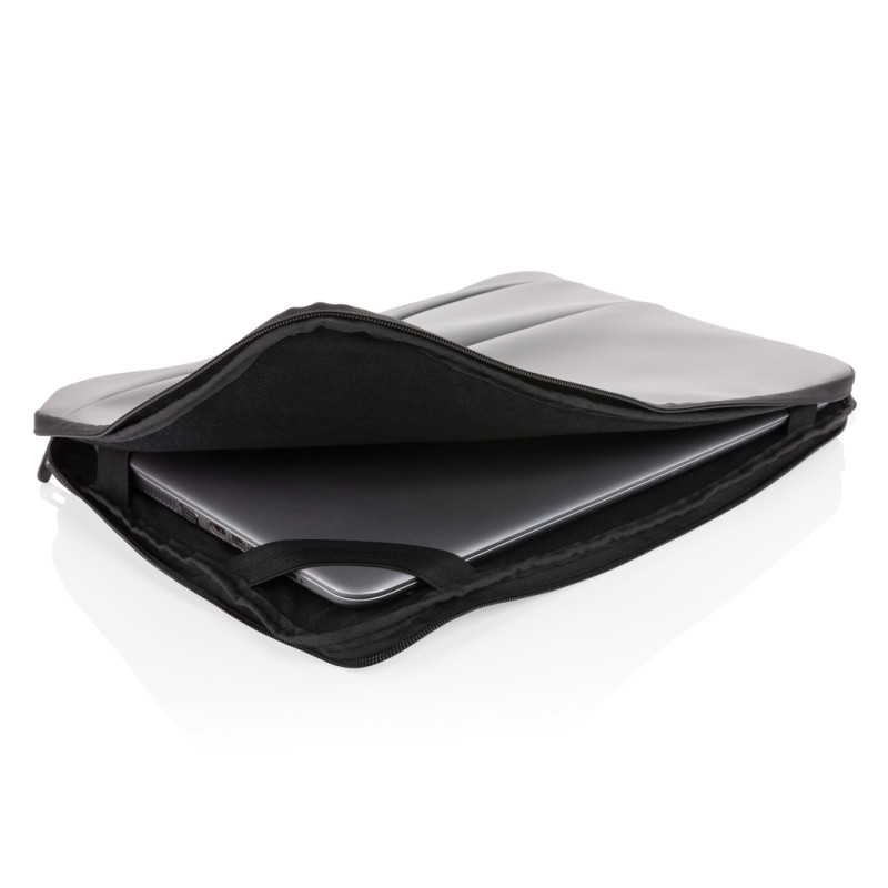 Smooth PU 15.6 laptop sleeve with handle XD Design P788.042