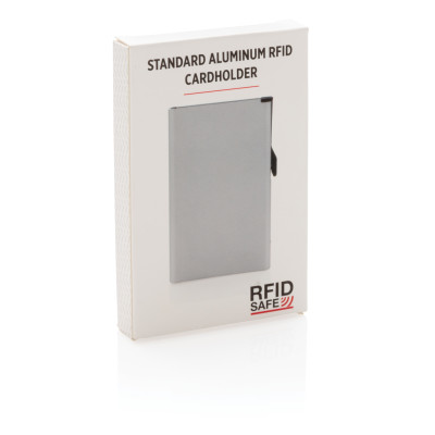 Standard aluminium RFID cardholder XD Design P820.042