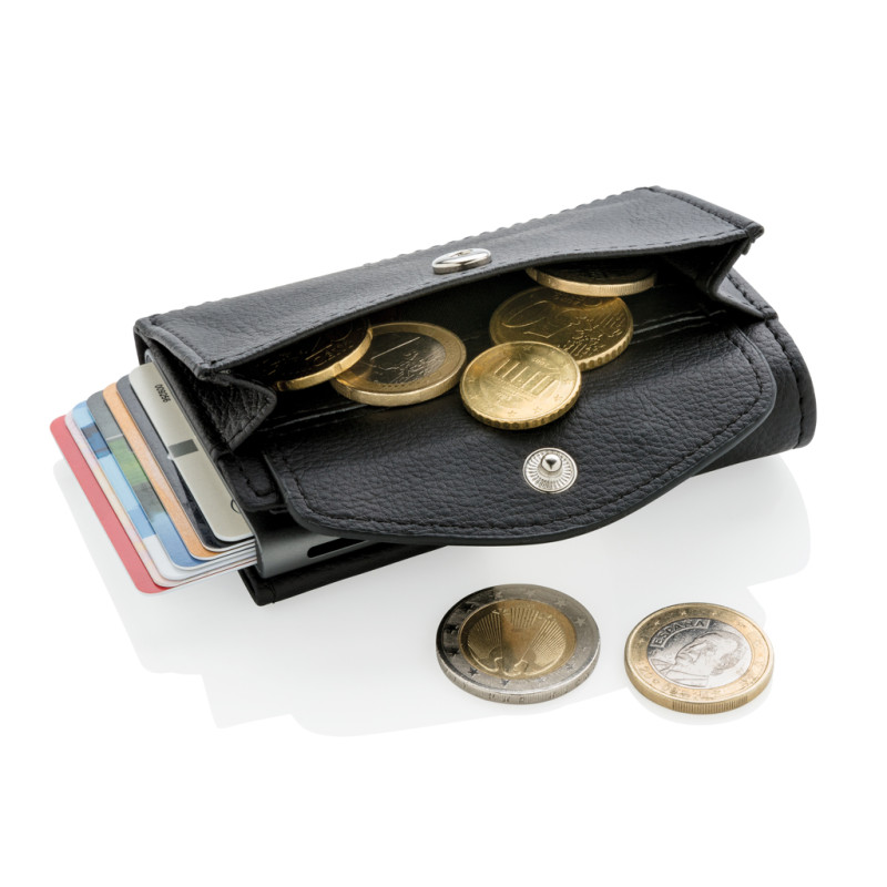 C-Secure RFID cardholder & coin/key wallet XD Design P820.611