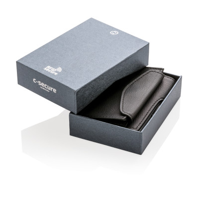 C-Secure RFID cardholder & coin/key wallet XD Design P820.611