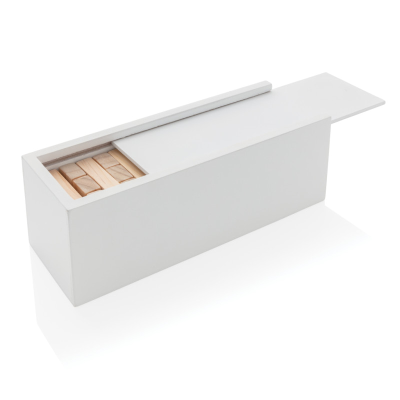 Deluxe tumbling tower wood block stacking game XD Design P940.083